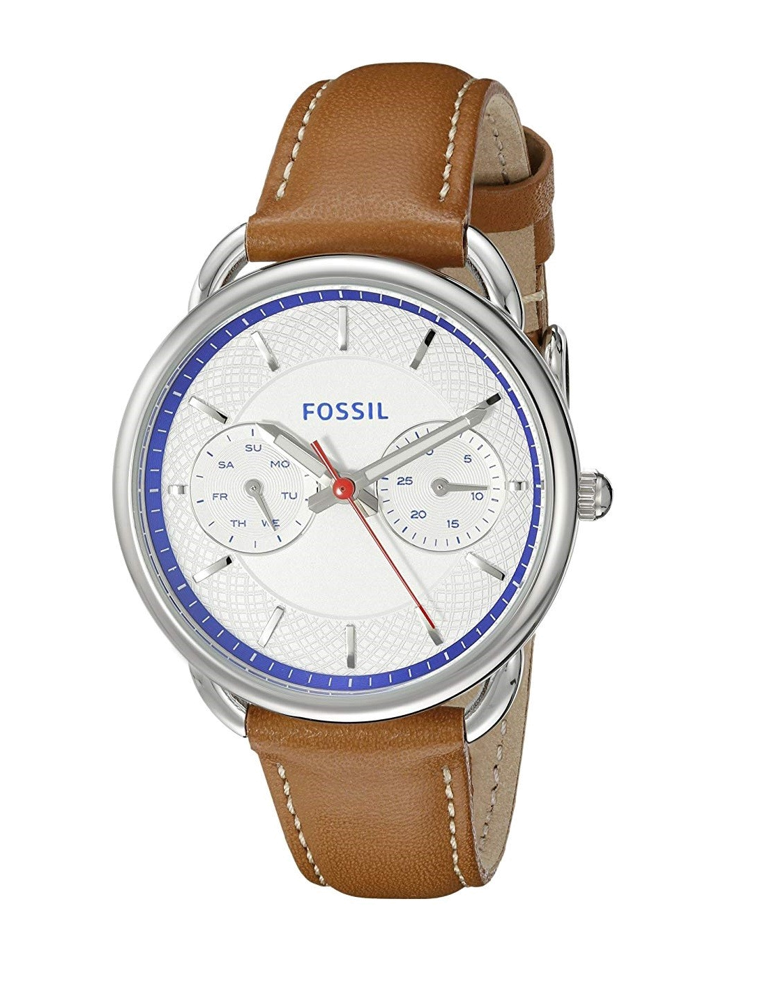 Horlogeband Fossil ES3805 Leder Bruin 16mm afbeelding
