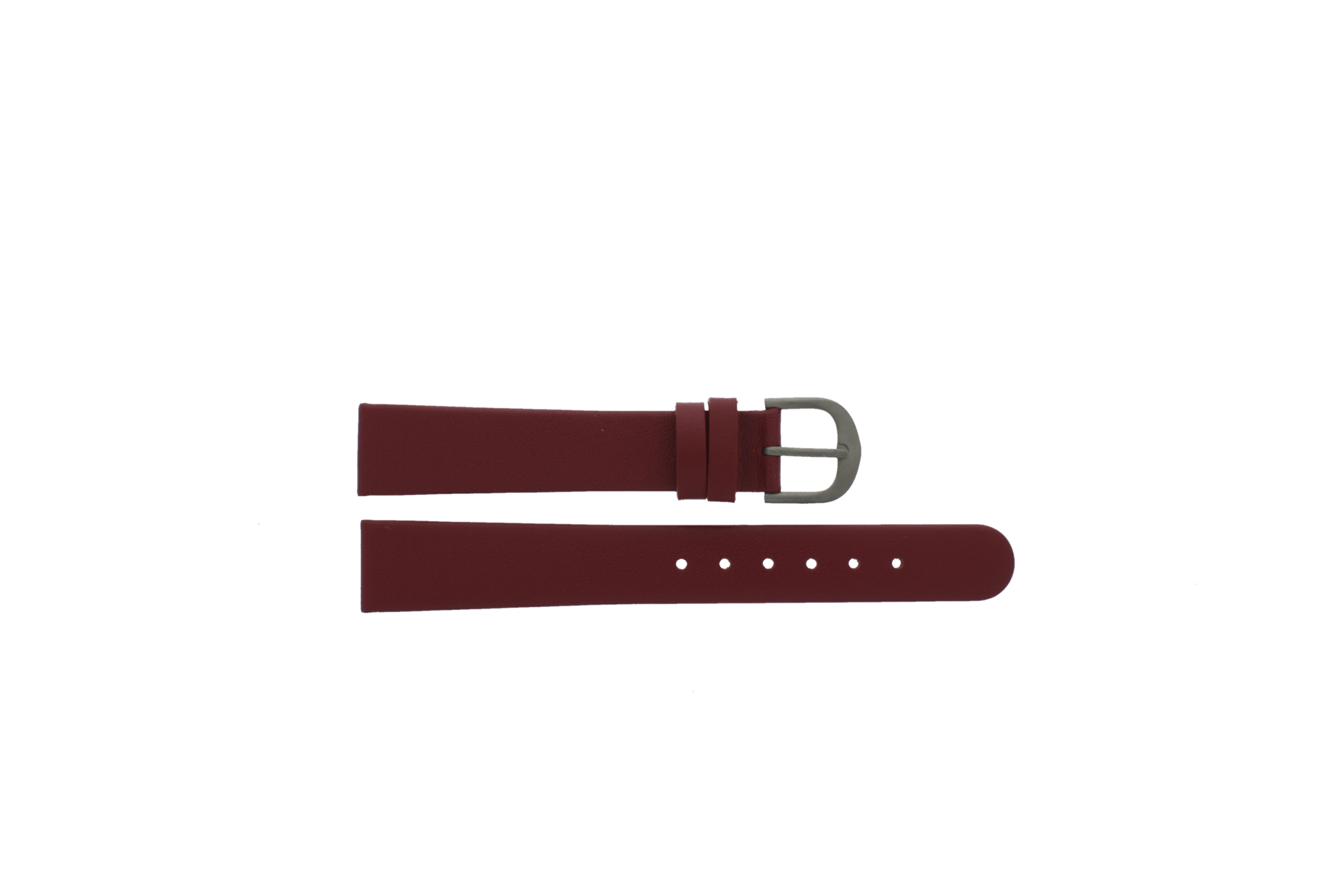 Horlogeband Danish Design IV19Q199 Leder Rood 16mm afbeelding