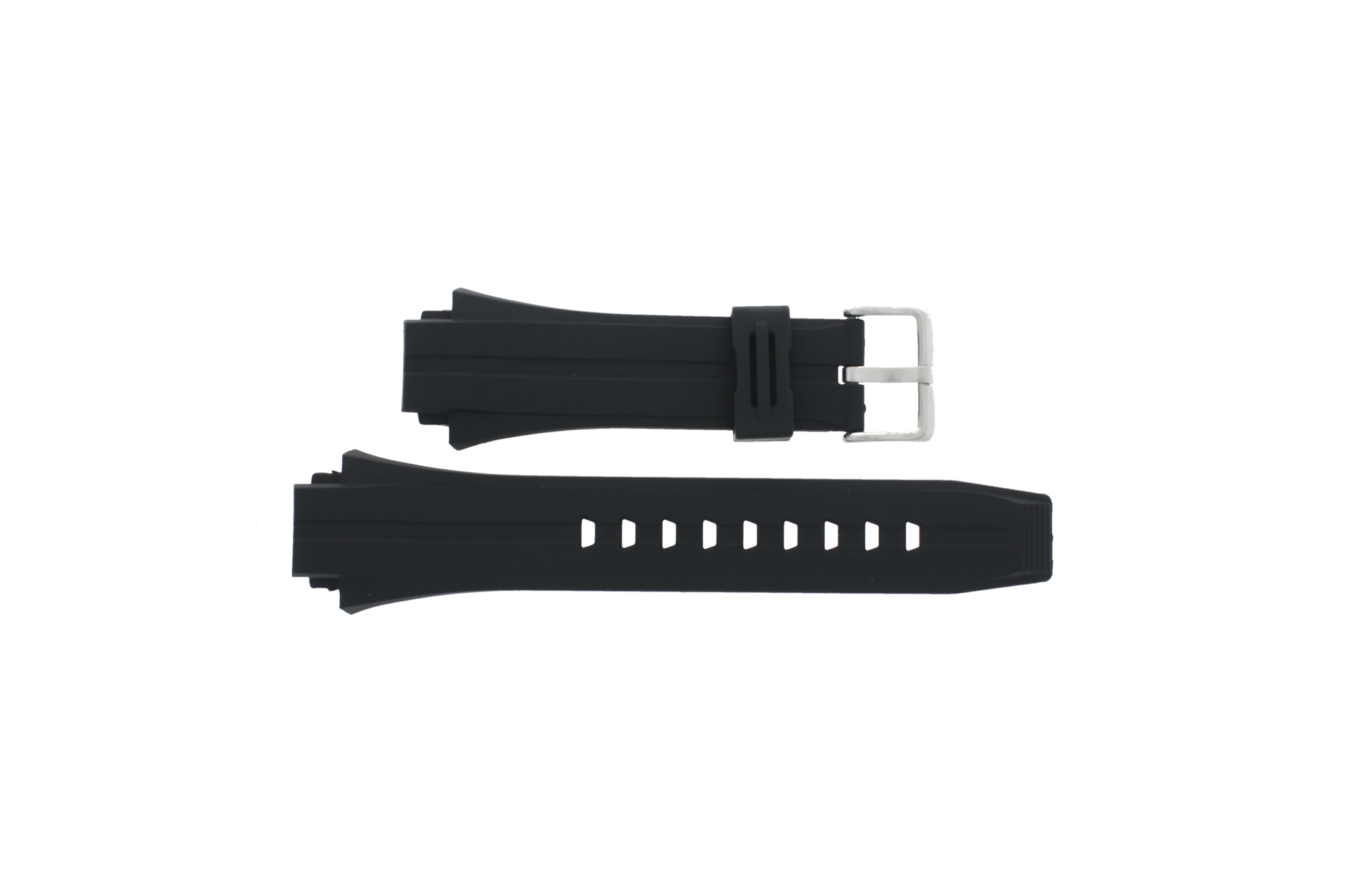 Horlogeband Calypso K5607-6 Kunststof/Plastic Zwart 20mm afbeelding