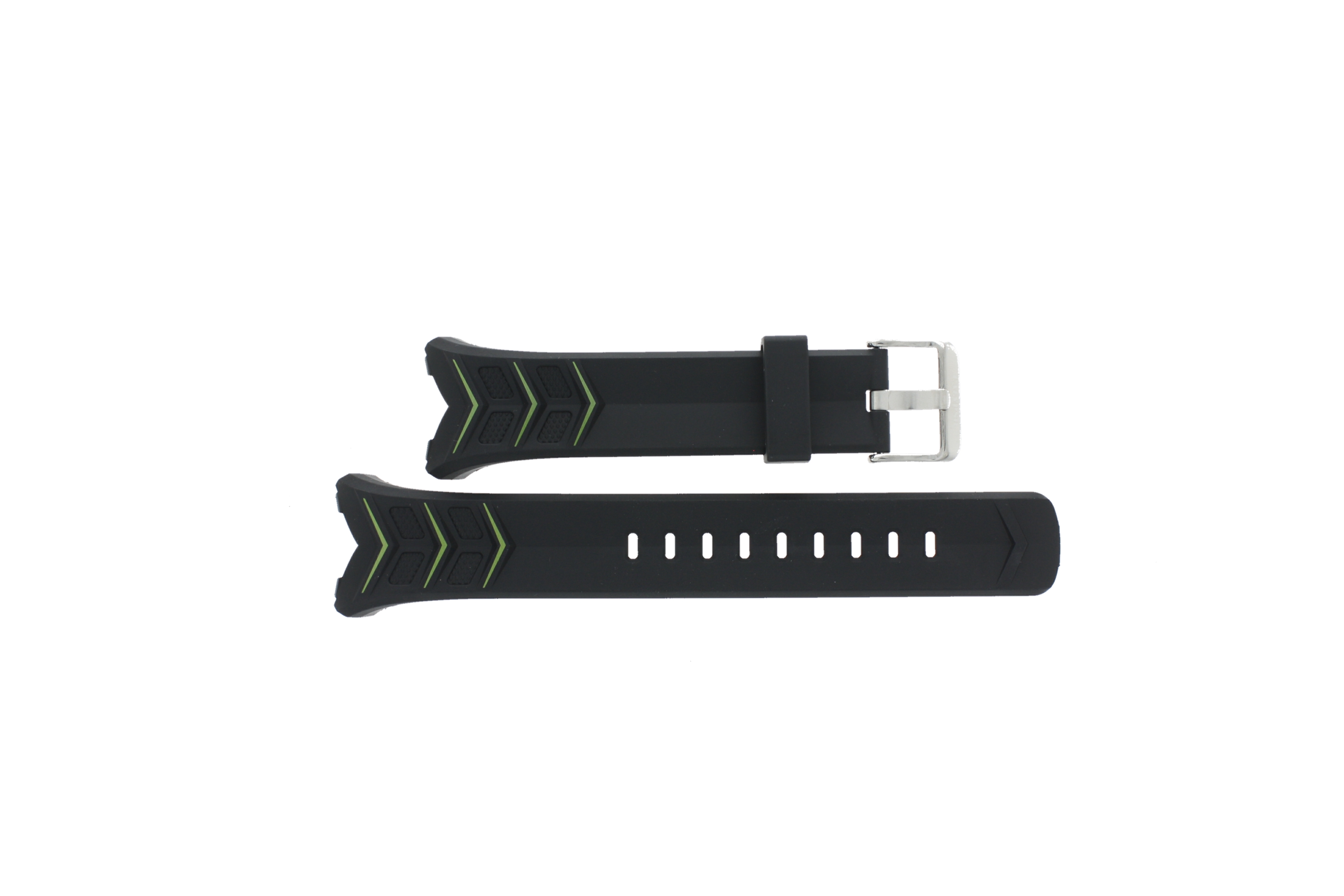 Horlogeband Calypso K5730-4 Kunststof/Plastic Zwart 24mm afbeelding