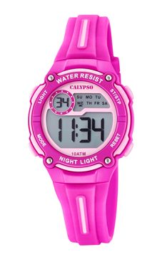 Horlogeband Calypso K6068.1 Silicoon Roze afbeelding