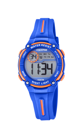 Horlogeband Calypso K6068.3 Silicoon Blauw afbeelding