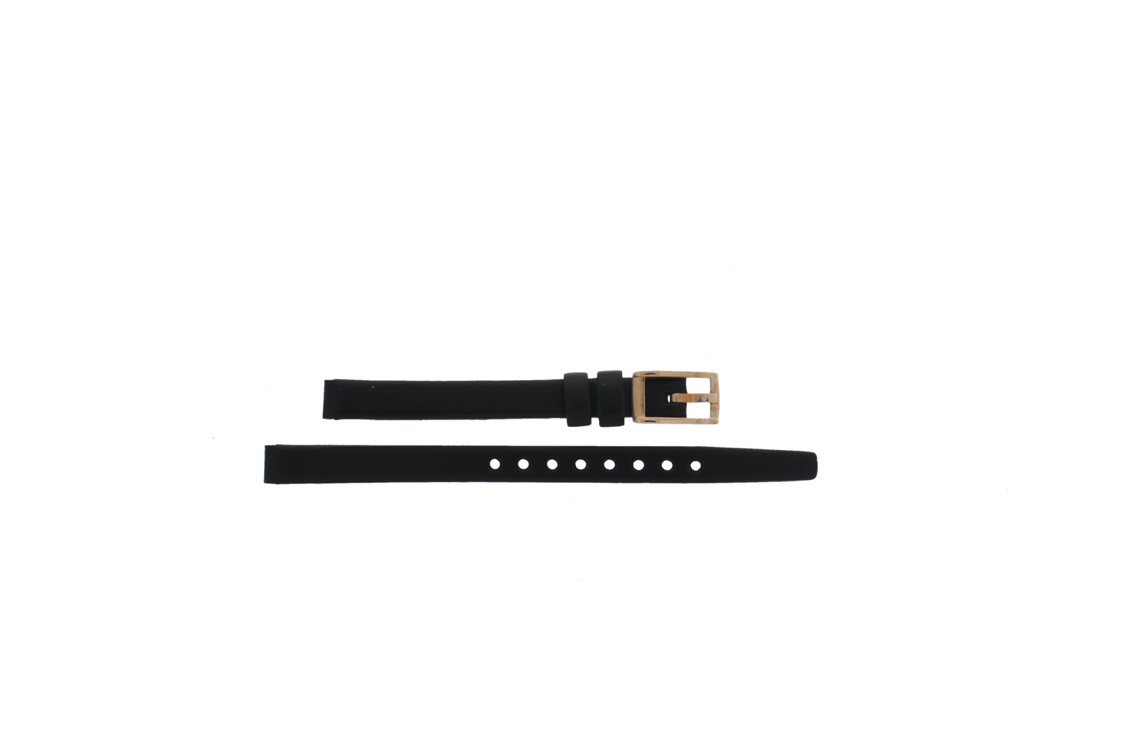 Horlogeband Marc by Marc Jacobs MBM1352 Leder Zwart 8mm afbeelding