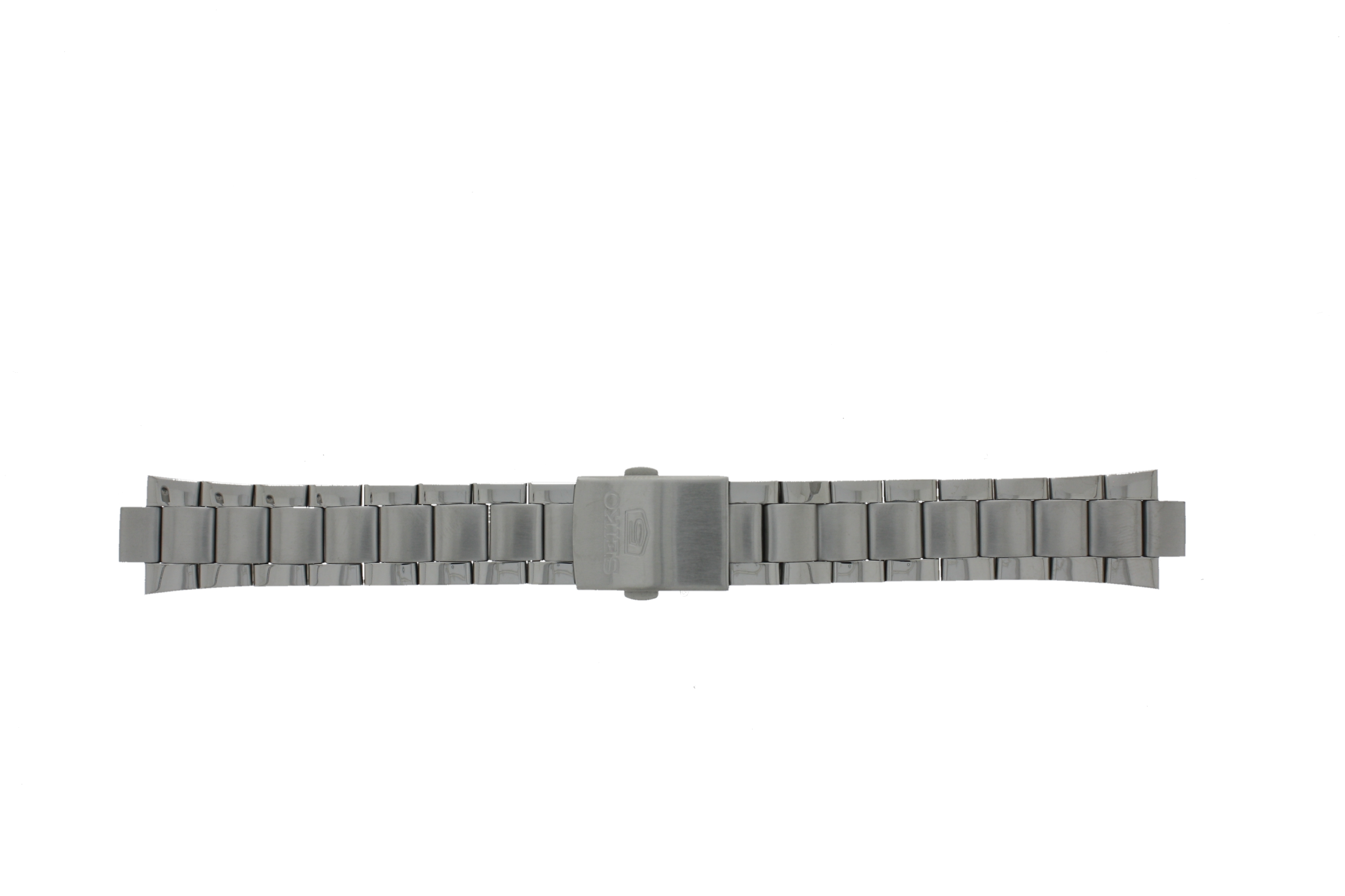 Horlogeband Seiko 7S26-02F0 / SNK621K / 3278JB Roestvrij staal (RVS) Staal 10mm afbeelding