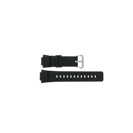 Horlogeband Casio G-100 / G-101 / G-200 / G-2110 / G-2300 Kunststof/Plastic Zwart 16mm