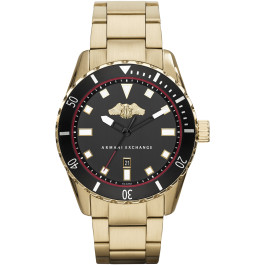 Horlogeband Armani Exchange AX1710 Staal Doublé 22mm