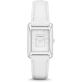 Horlogeband Fossil ES3516 Leder Wit 16mm