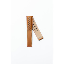 Horlogeband Tag Heuer CAW2111 / CW2113 / FC6255 Leder Cognac 22mm