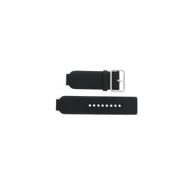 Horlogeband Marc by Marc Jacobs MJ1439 Leder Zwart 16mm