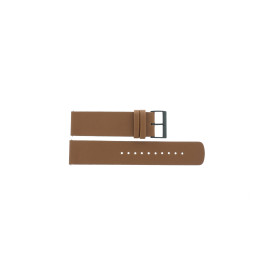 Horlogeband Skagen SKW6889 Leder Bruin 22mm
