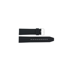 Horlogeband Tommy Hilfiger TH679301543 / 205-1-14-1386 / TH1790910 Rubber Zwart 22mm