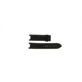Horlogeband Guess GC31000G2 / GC30000 / GC30000G1 Leder Zwart 21mm