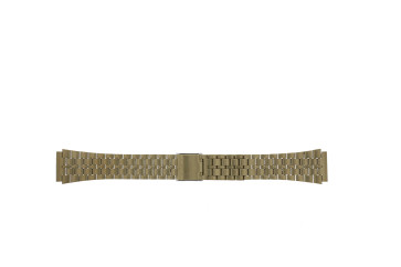 Horlogeband Casio A159WGEA-1EF / 10396378 Staal Doublé 18mm