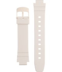 Casio horlogeband LRW-250H-7BV - LRW-250H-9A1V - LRW-250H-4AV -LRW-250H-9A2V / 10435836 Kunststof / Plastic Wit 12mm