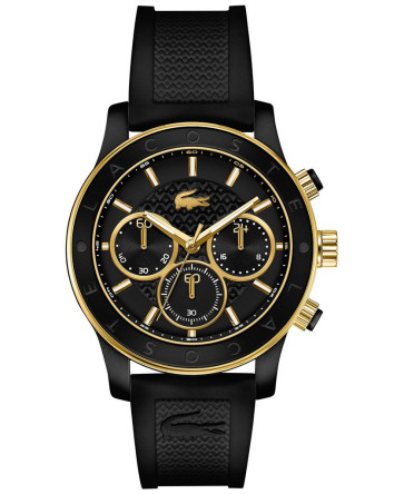 Lacoste horlogeband 2000862 / LC-73-3-44-2532 Rubber Zwart 20mm