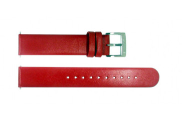 Mondaine horlogeband BM20030 / FE3118.30Q Leder Rood 18mm