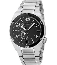 Horlogeband Fossil BQ9352 Roestvrij staal (RVS) Staal 22mm