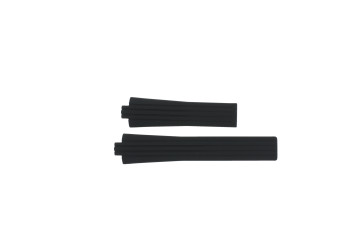 Horlogeband Tag Heuer CL111A / FT6002 Rubber Zwart 9mm