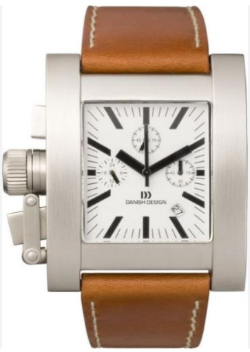 Horlogeband Danish Design IQ15Q712 / IQ15Q730 / IQ15Q731 / IQ12Q731 / IQ13Q731 Leder Donkerbruin 26mm