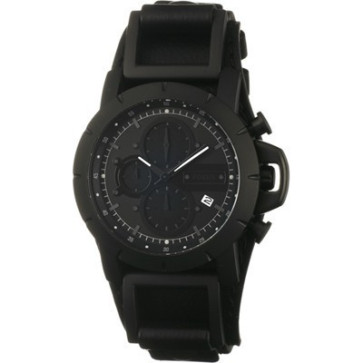Horlogeband Fossil Jr1223 Klittenband Zwart