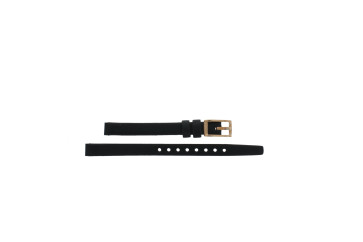 Horlogeband Marc by Marc Jacobs MBM1352 Leder Zwart 8mm