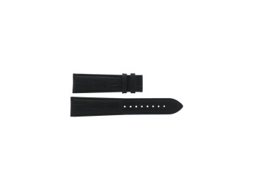 Horlogeband Tissot T1274101604101A / T610045398 Leder Zwart 21mm