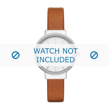 Skagen horlogeband SKW2479 Glad leder Cognac 12mm