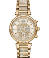 Horlogeband Michael Kors MK6308 Roestvrij staal (RVS) Doublé 20mm