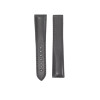 Horlogeband Omega 032Z017135 / 31032425001002 Vegan Zwart 20mm
