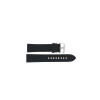 Horlogeband Universeel 1030160.22 Leder Zwart 22mm