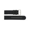 Horlogeband Seiko 7S36-03J0 / SNZG15K1 / 4A211JL Textiel Zwart 22mm