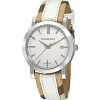 Horlogeband Burberry BU1379 Leder Multicolor 20mm