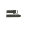 Horlogeband Fossil JR1419 Leder Grijs 24mm