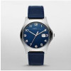 Horlogeband Marc by Marc Jacobs MJ8670 Leder Blauw 22mm