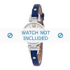 Horlogeband Fossil ES4001 Leder Blauw 8mm