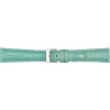 Horlogeband Poletto 454.10.12 Leder Lichtgroen 12mm