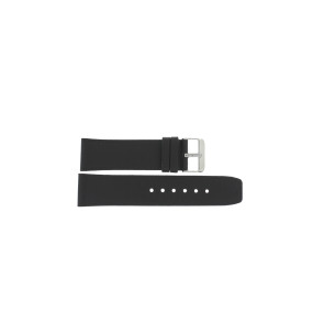 Horlogeband Universeel 446.02.24 Leder Donkerbruin 24mm