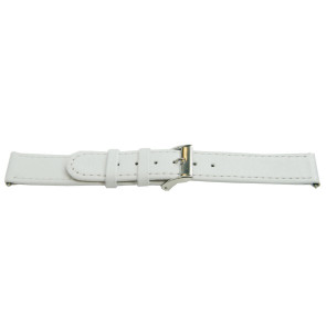 Horlogeband G500 Leder Wit 20mm