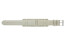 Horlogeband 61325.12.20 Leder Beige 20mm + beige stiksel