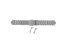 Horlogeband Seiko SRPD61K1 / 4R36-07G0 / 5 Sports / M0KWX13J0 Staal 22mm