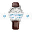 Hugo Boss horlogeband HB-202-1-14-2580-HB1512912 Croco leder Bruin 22mm + bruin stiksel