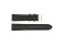 Horlogeband 805.01.24 Leder Zwart 24mm + zwart stiksel