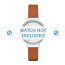 Skagen horlogeband SKW2479 Glad leder Cognac 12mm