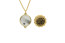 SOS talisman hanger met ketting Doublé SOSHK